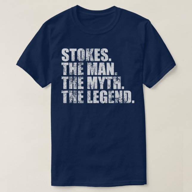 StokesStokes Family name Stokes last Name Stokes S T-Shirt (Design Front)