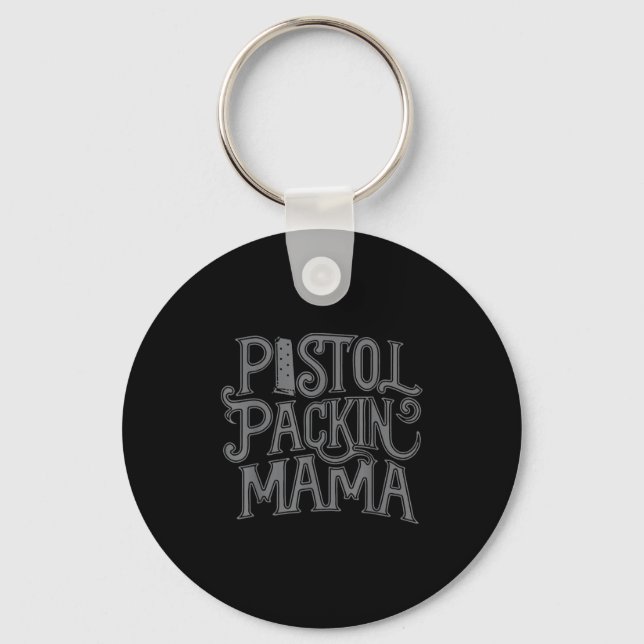 Stol Packin Mama  Key Ring (Front)