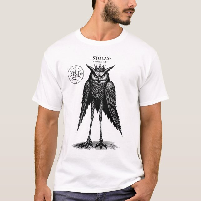 Stolas Sovereign of Shadows T-Shirt (Front)