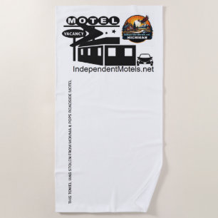 STOLEN MOTEL Beach Towel