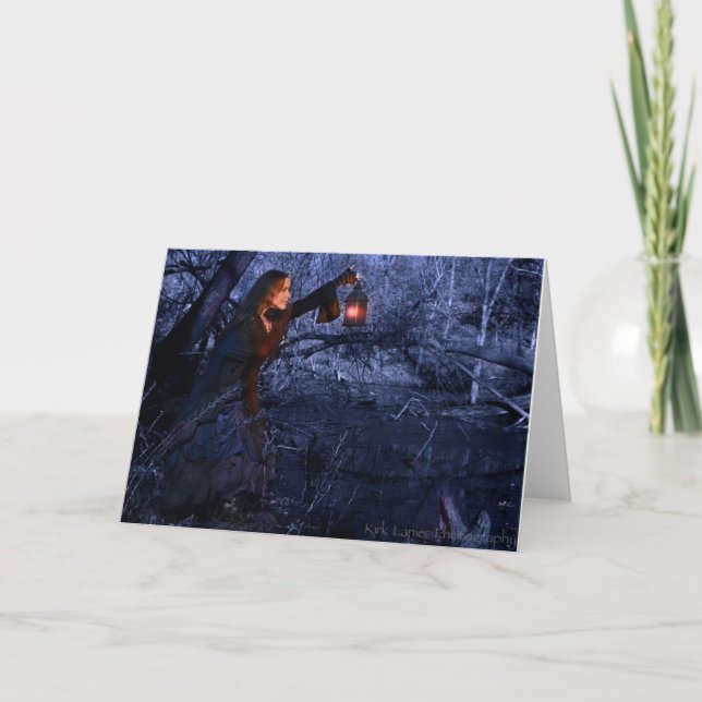 Stolen Season Blank Greeting Card (Front)