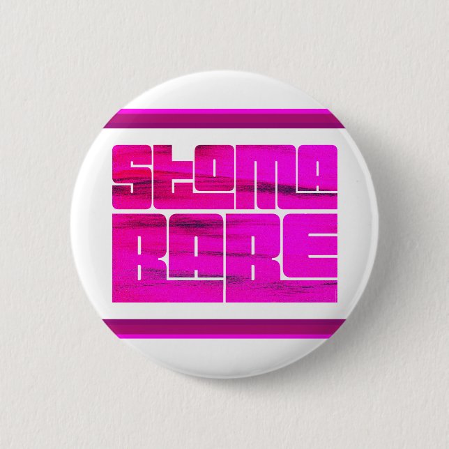 Stoma Babe 6 Cm Round Badge (Front)