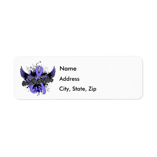 Stomach Cancer Awareness 16 Return Address Label