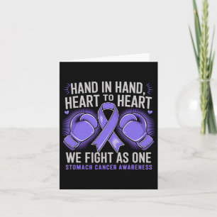 Stomach Cancer Awareness Month We Fight As One Box Card