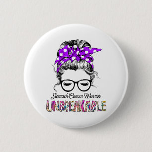 Stomach Cancer Awareness Ribbon Support Gifts 6 Cm Round Badge