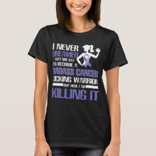 stomach cancer kicking warrior T-Shirt