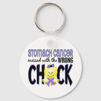Stomach Cancer Messed With The Wrong Chick Key Ring