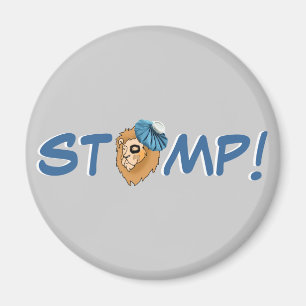 STOMP! - Detroit Football Magnet