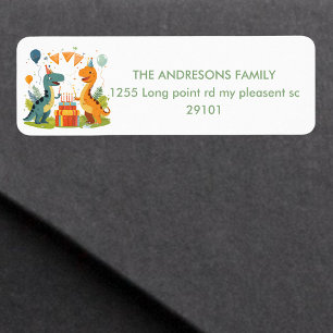 "Stomp On Over Dinosaur Birthday Party