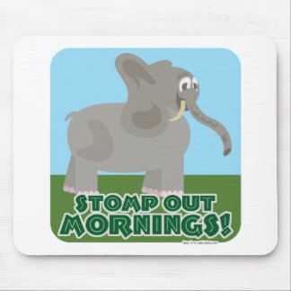 Stomp Out Mornings Elephant Mouse Mat