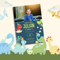 STOMP & ROAR Turning 4 Dinosaur Birthday