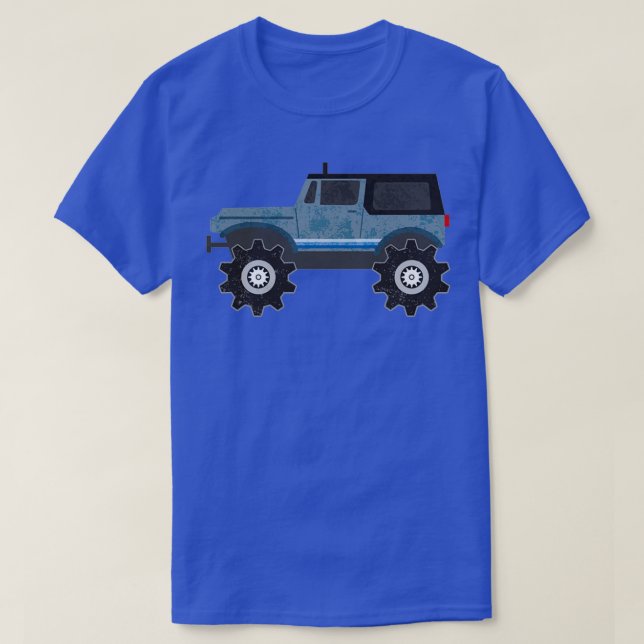 STOMPER 4x4 Vintage Grey  T-Shirt (Design Front)