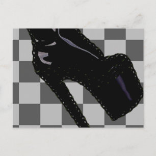 STOMPING BOOT POSTCARD