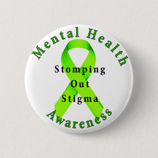 Stomping Out Stigma 6 Cm Round Badge