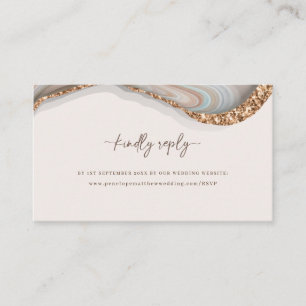 Stone Agate Website RSVP Enclosure Card