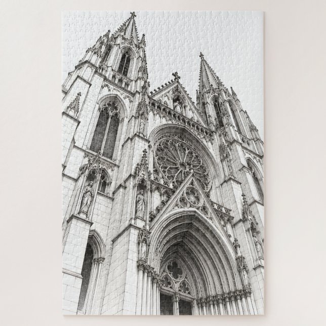 Stone and Shadow Jigsaw Puzzle (Vertical)