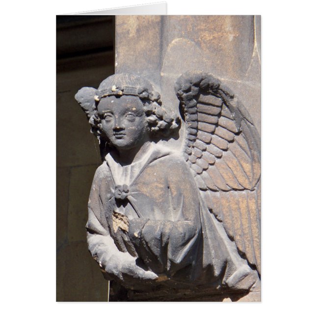 Stone Angel Card (Front)