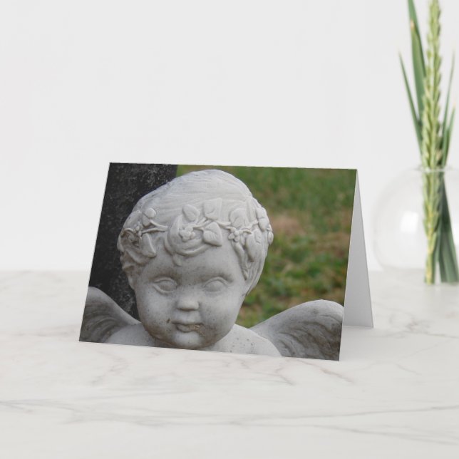 Stone Angel Card (Front)