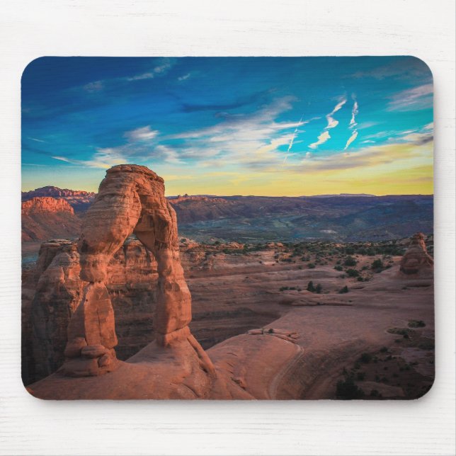 Stone arch landscape mouse mat (Front)