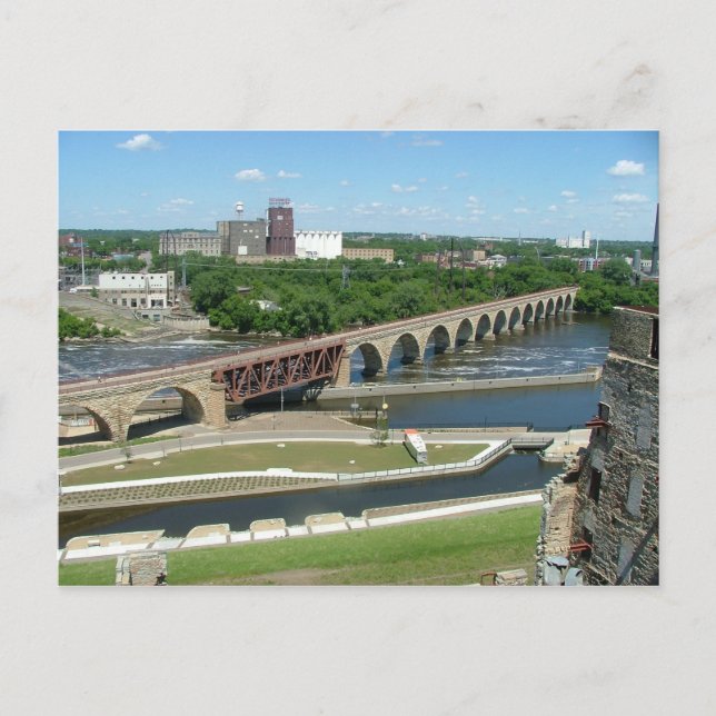 Stone Arche Bridge Postcard (Front)