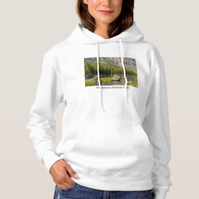 Stone At Madison River Hoodie (Front)