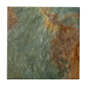 Stone Background - Slate Rock Customised Template Tile