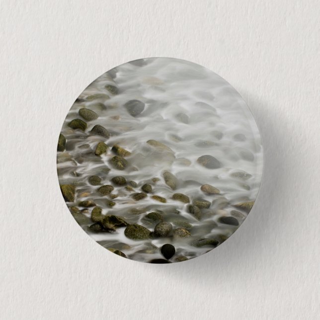 Stone Beach | Point Lobos State Reserve, CA 3 Cm Round Badge (Front)
