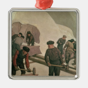 Stone Breakers, 1903 Metal Tree Decoration
