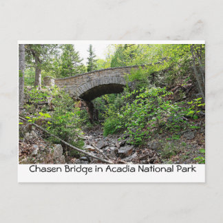 Stone bridge - Acadia National Park Postcard