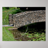 Stone Bridge Nature Frame Create Your Own Photo