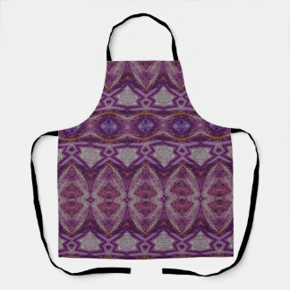 stone castle purple tint All-Over Print Apron