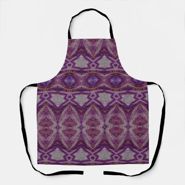 stone castle purple tint All-Over Print Apron (Front)