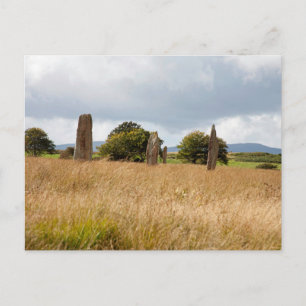 Stone circle the Isle of Arran Postcard