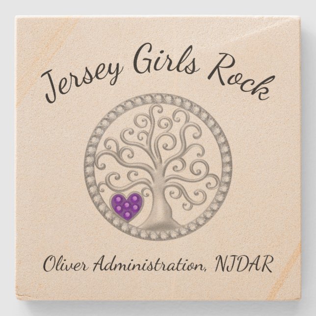 Stone Coaster for Groups (Front)