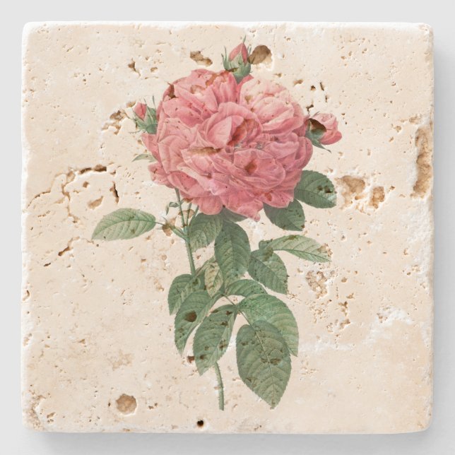 STONE COASTER : ROSE BLOSSOM (Front)