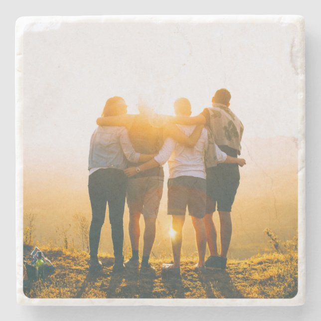 Stone Coaster Rounded Framed (Front)