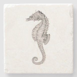 Stone Coaster-Seahorse Coaster