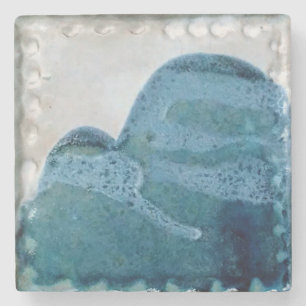 Stone Coaster Vintage 1985 Mt Tamalpais Ceramic