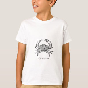 Stone Crab Logo (line art) T-Shirt