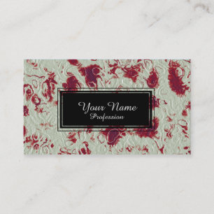 Stone cream planet cover business card