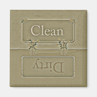 Stone Dirty Clean Dishwasher Magnet
