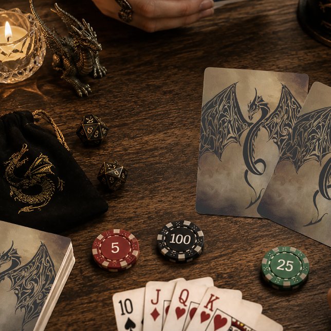 Stone Dragon Tribal Playing Cards (Creator Uploaded)