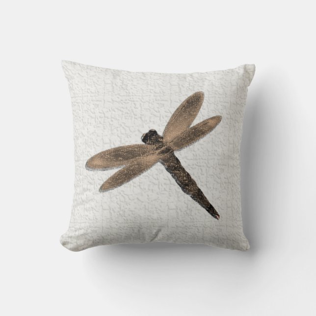 Stone Dragonfly Cushion (Front)