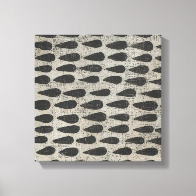 Stone - Drops Canvas Print (Front)