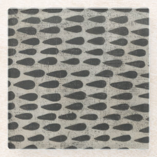 Stone - Drops Glass Coaster