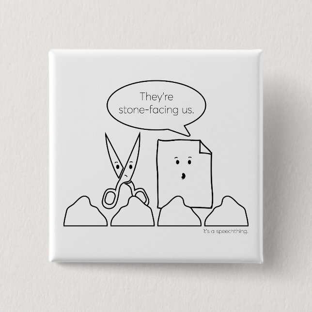 Stone-face Button (Front)