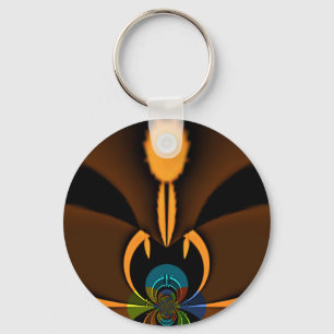 Stone Face Hakuna Matata Key Ring