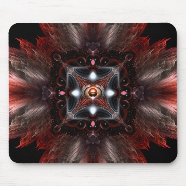 Stone Fire Flare Mouse Mat (Front)