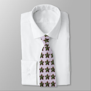 stone flower tie