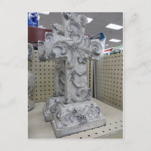 Stone Garden Cross Postcard